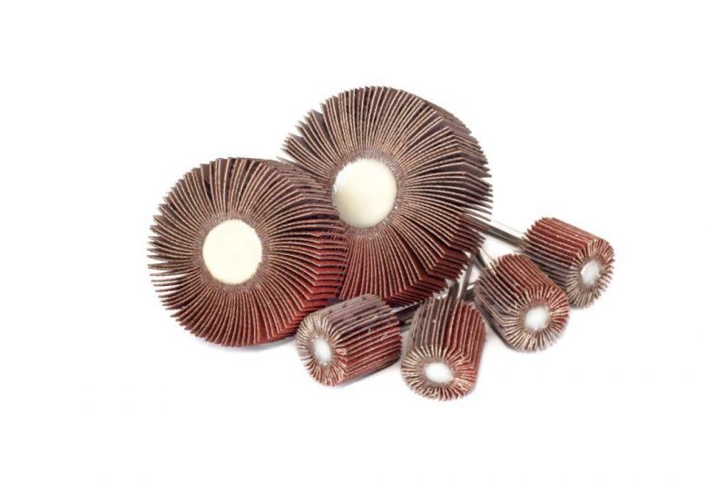 120 Grit Flap Wheels with Aluminum Oxide Sanding Disc