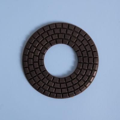 Qifeng 5&quot; Diamond Wet Polishing Pad with Big Hole for Stones Granite Marble