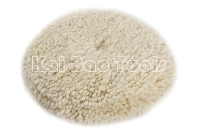 200mm Double Sided Fleece Wool Pad for Car Polishing