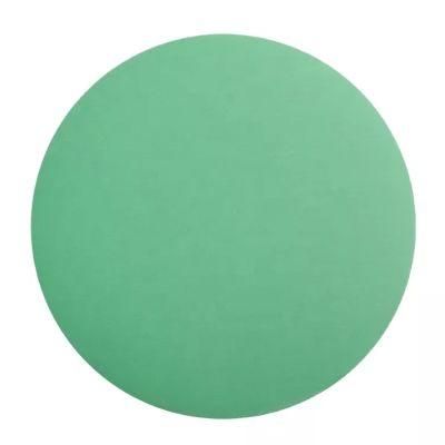 5 Inch 15 Holes Automatic Mesh Sandpaper Disc Round Sandpaper with Green Film