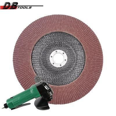 7&quot; 180mm Flap Disc for Grinder 22mm Hole Abrasive for Iron Industrial Grade