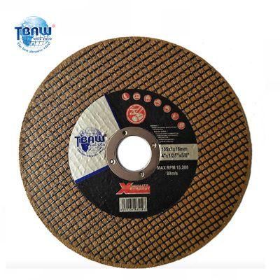 105X1.0X16mm Cutting Wheel for Inox/Stainless Steel Sharp Easy Cutting Disc