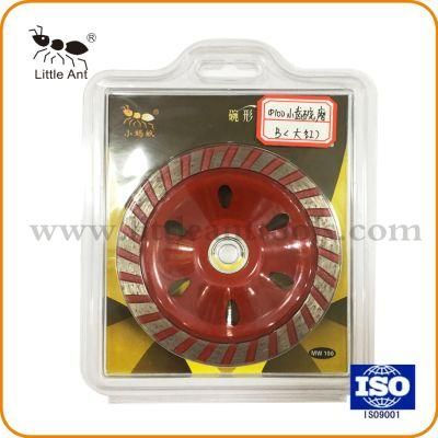 China Little Ant Factory Manufacture Diamond Cup Grinding Wheel