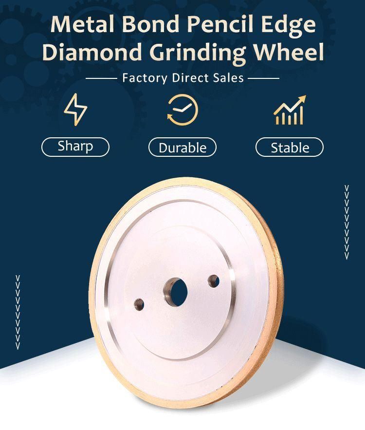 Diamond Pencil Wheel Diamond Flat Wheel Grinding Wheel for Glass