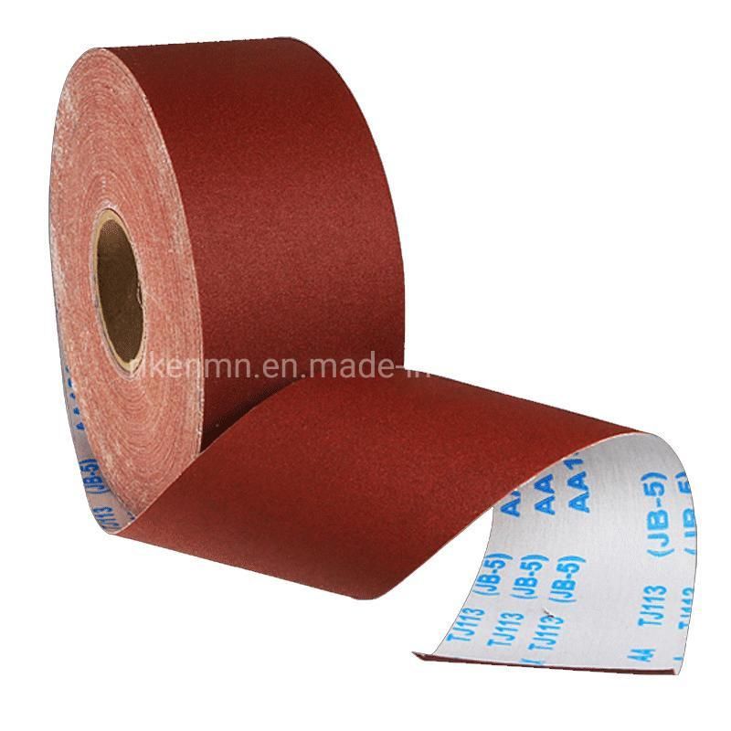 Wet and Dry Abrasive Belt Type Coated Sanding Sand Paper for Sanding Belt Sander Replacement Roll