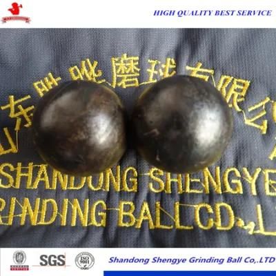 SGS Test Report of Grinding Steel Ball for Silver Mine