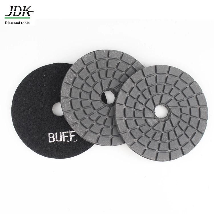 4 Inch Diamond Buff Polishing Pad for Granite