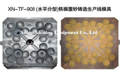 Iron Mold Sand Coated Casting Production Line Mould