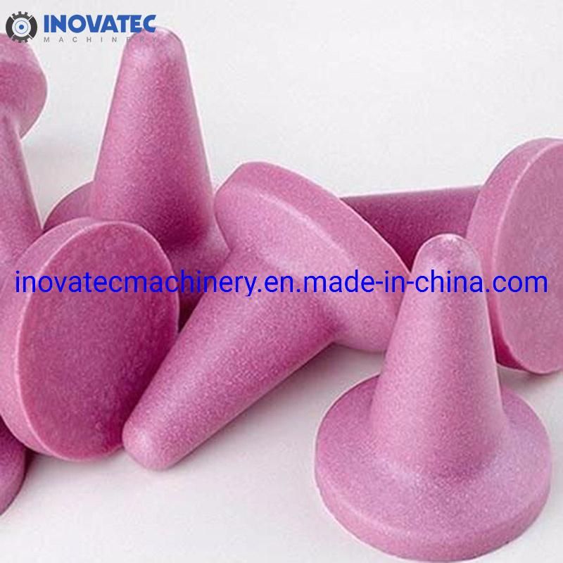 Cx Nipple Shape Vibratory Tumbling Plastic Abrasive Media Aluminum Deburring