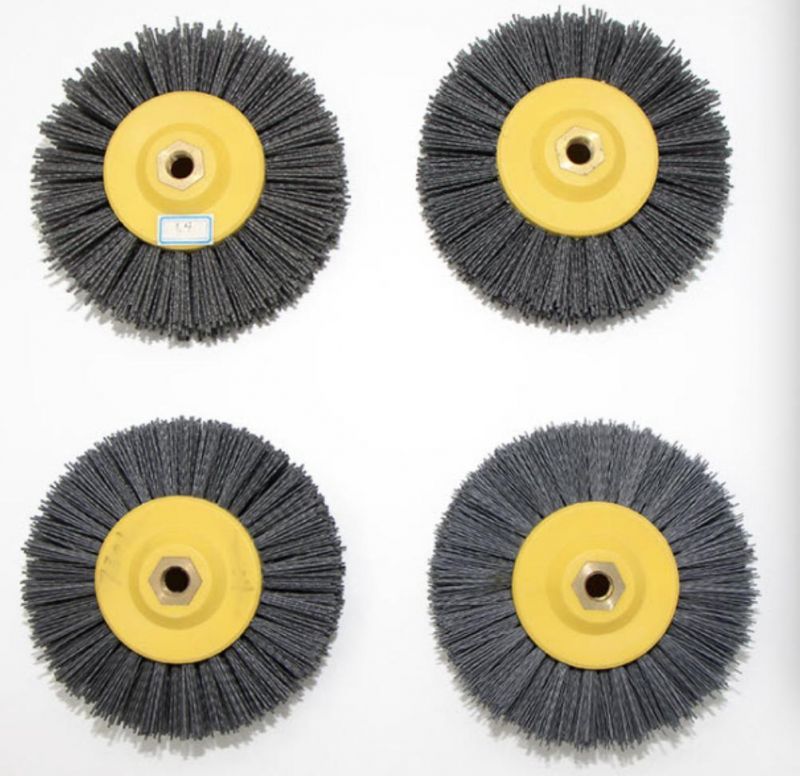 M14 150*50 Wood Polishing Wheel Abrasive Wire Nylon Drawing Wheel