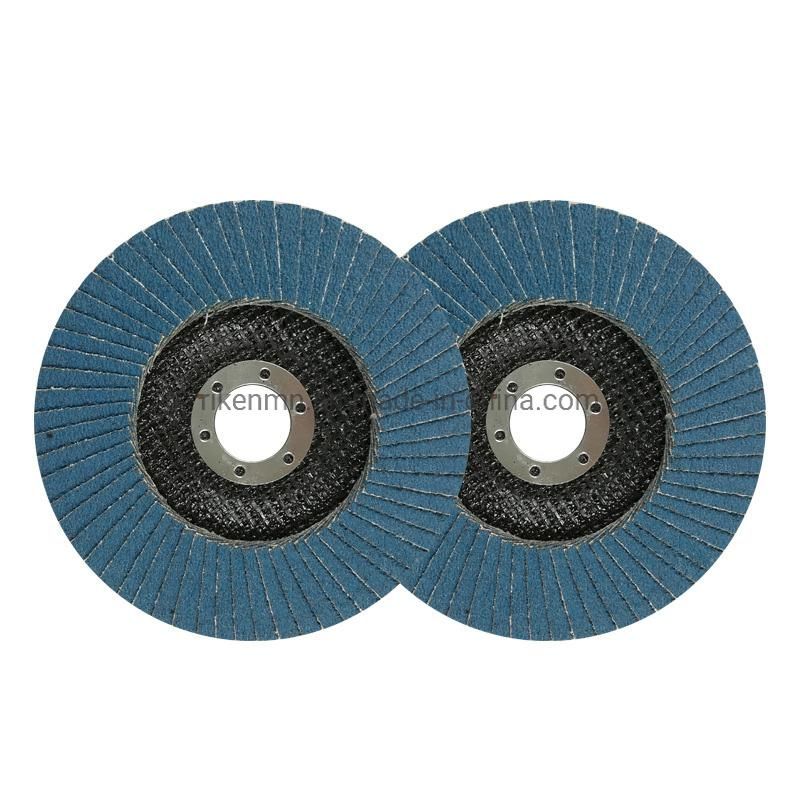 Zirconia Aluminum Oxide Abrasive Flap Disc Flap Wheel for Stainless Steel