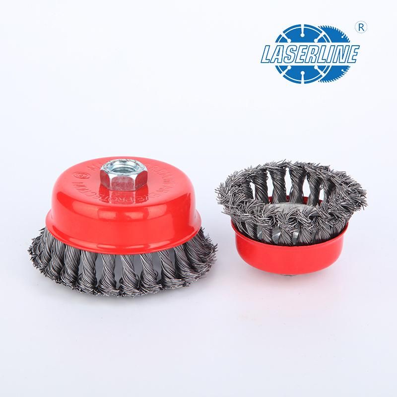 Twist Knot Wire Cup Brush