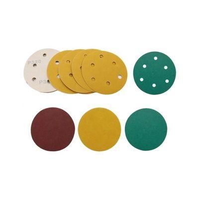 60# Abrasvie Factory Polishing Disc Abrasvie Sandpaper Disc Sanding Paper Hook and Loop Velcro Sanding Disc