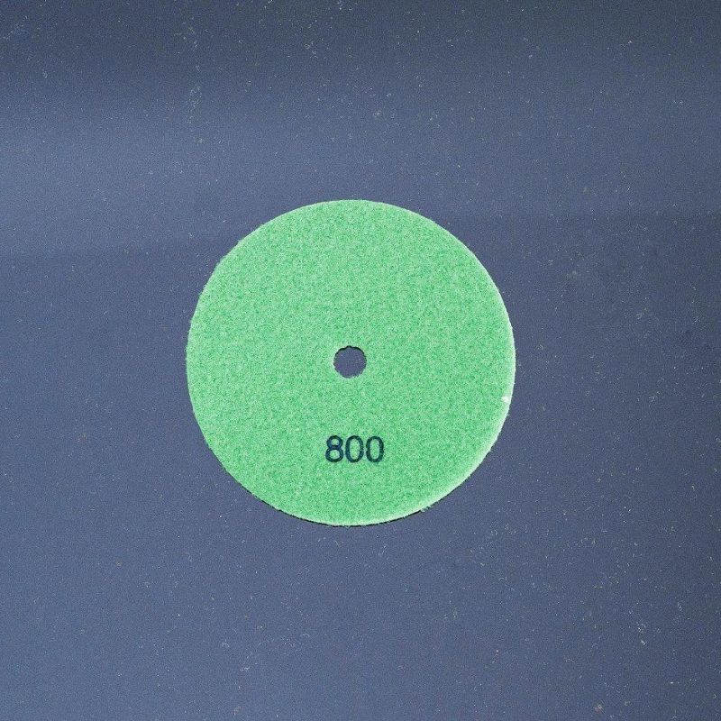 Qifeng Manufacturer Power Tools 6 Inch 7 Steps Diamond Resin Bond Abrasive Tools Dry Polishing Pad for Granite/Marble Top