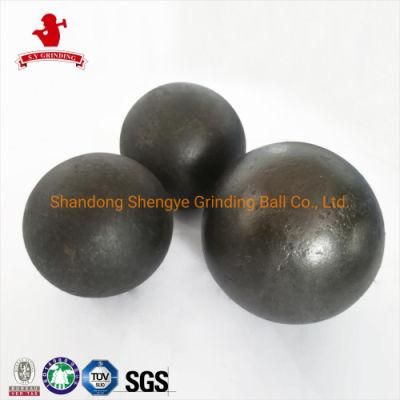 Hot Rolling Dia 20mm-150mm Forged Steel Grinding Ball