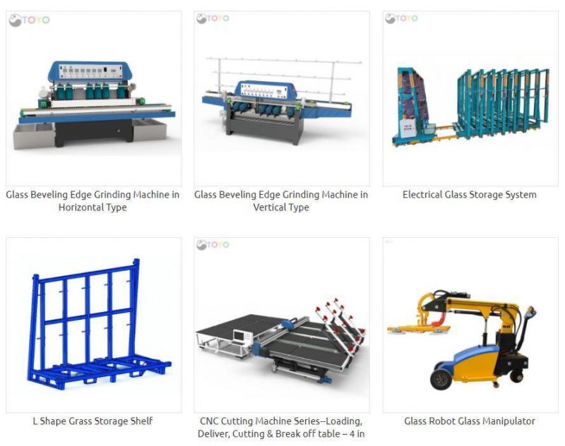 Glass Beveling Machine, Glass Beveling and Polishing Machine, Glass Grinding Machine