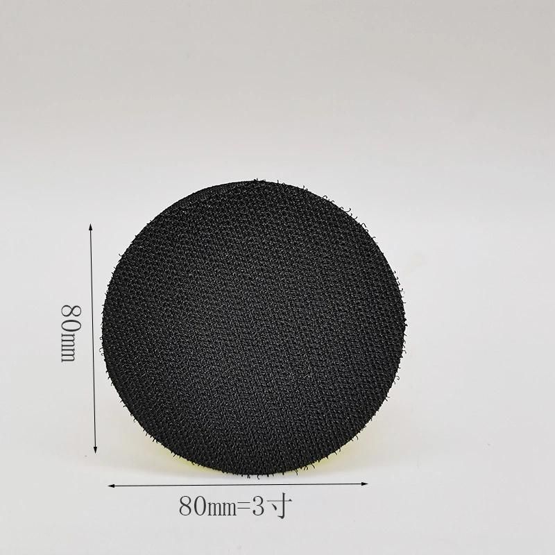 80mm Plastic Backer Foam Pad for Marble Stone Granite Car Tile Backing Holder 3 Inch Diamond Polishing Pads