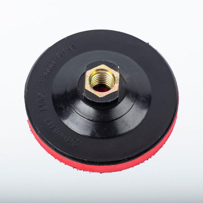 Qifeng Power Tool M14 Diamond Tools Thin Cylinder PVC Sponge Polishing Backer Pads for Angle Grinder