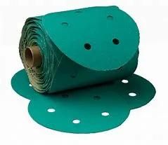 Green Al/O Film Sanding Disc