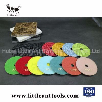 Cheap Diamond 7 Step Wet Polishing Pad for Granite