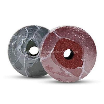 150 mm Aluminum Oxide Resin Fiber Sanding Disc Flap Wheel for Metals