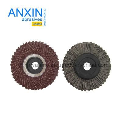 Flexible Abrasive Flap Disc with Aluminum Oxide Sand Cloth for Polishing Steel
