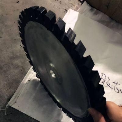 Belt Sander Rubber Contact Wheel 350X50mm