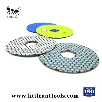 7 Inch Diamond Marble Floor Dry Polishing Pads for Stone