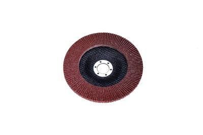 4 Inch 40-320# Flap Disco Disc with Aluminum Oxide as Abrasive Sanding Tooling for Polishing Metal Wood Alloy Iron Stainless Steel