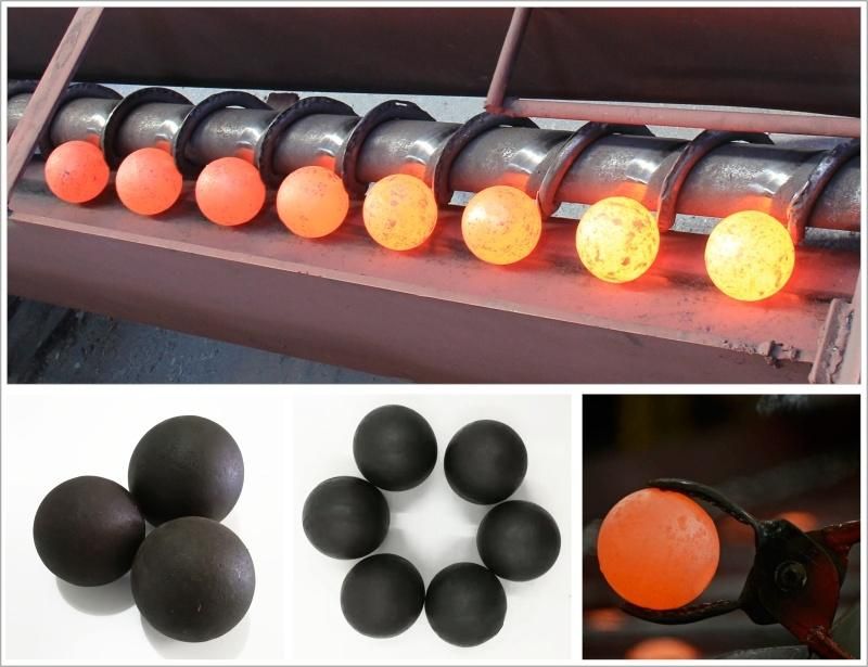 Forged Grinding Media Metal Ball Used in Ball Mill