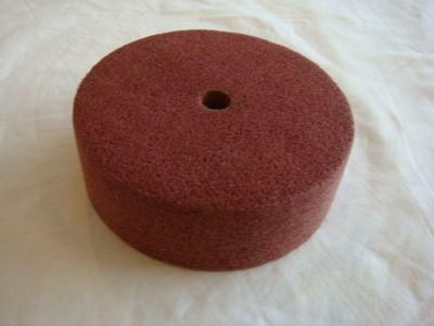 6X1 Red Non-Woven Polishing Wheel