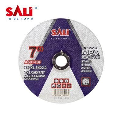 Sali 7inch 180*1.6*22mm Professonal Quality Metal Cutting Disc