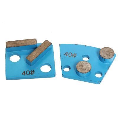 Diamond Trapezoid Grinding Plate Tools for Reinforce Concrete Floor Polishing