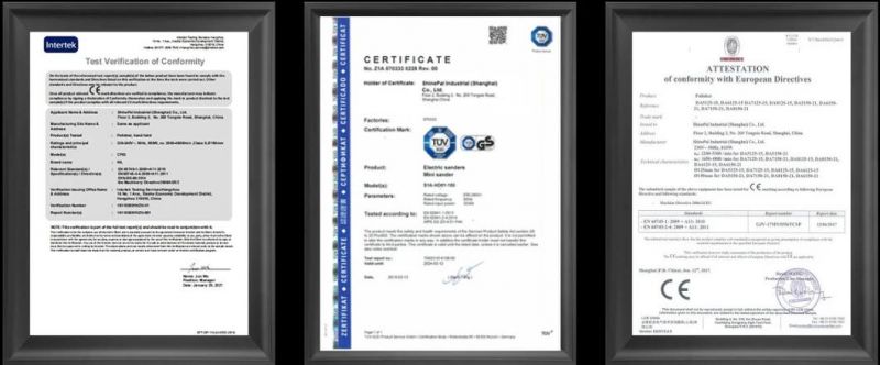 Electric Polisher 900W with CE Certificate of 15mm Dual Action Car Polisher