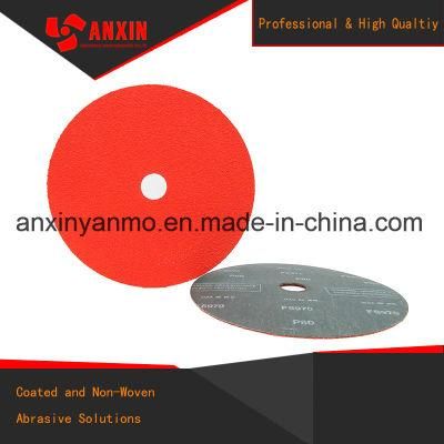 Fiber Disc Ceramic Polishing Stainless Steel 5&quot;