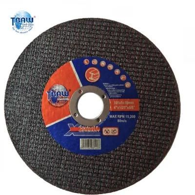 Power Electric Tools Accessories 4&quot; 105mm Supper Thin Double Nets T41 Metal, Inox Cutting Discs Wheels