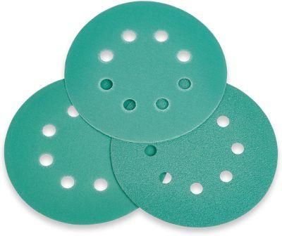 Green Pet Film Velcro Sanding Disc