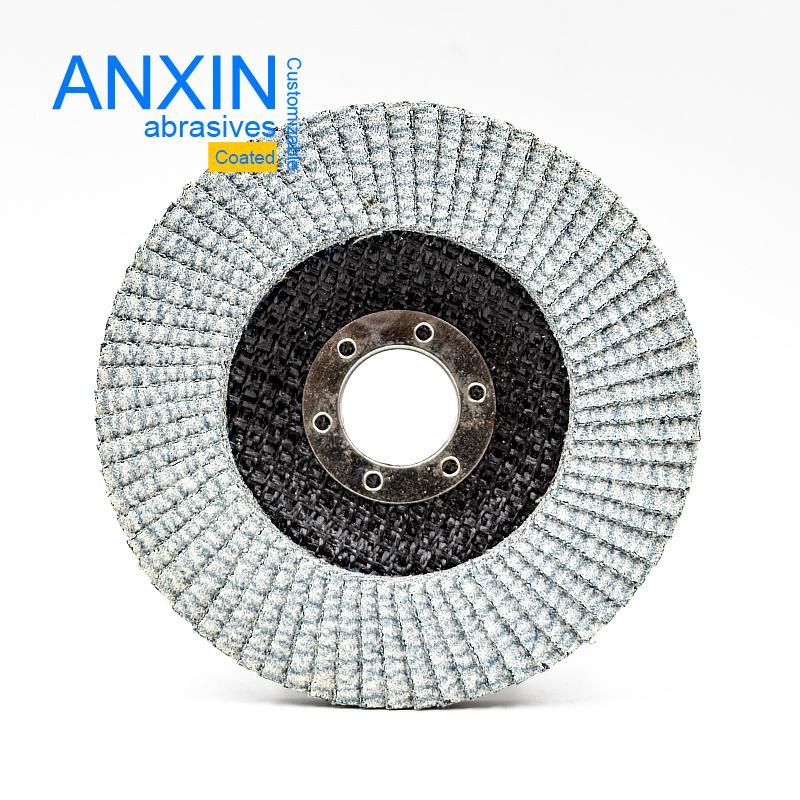 Flap Disc with White Coated Cloth for Grinding Aluminum