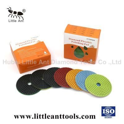 4 Inch Diamond Wet Stone Polishing Pads for Stone/Polishing Pads