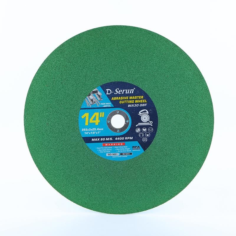 OEM Supplier Abrasive Cut off Metal Wheel for Cutting Tooling