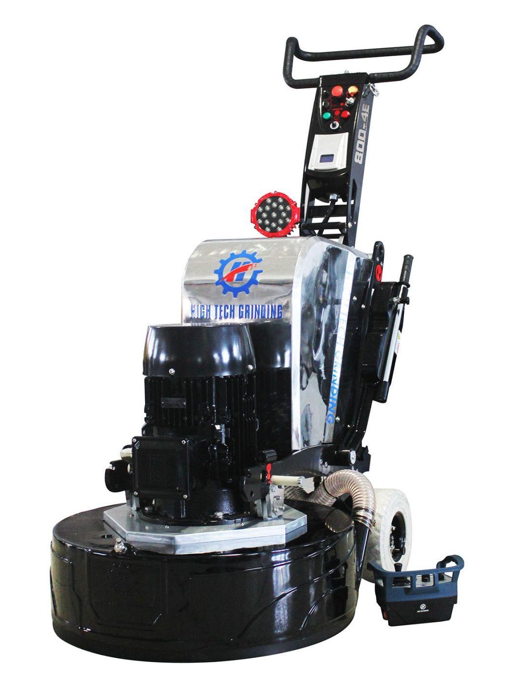 Remote Control Planetary Concrete Floor Grinder Polisher with Industrial Vacuum Cleaner