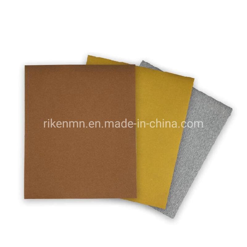 230*280mm Dry Silicon Carbide Sandpaper 60 to 10000 Grit Abrasive/Sand/Sanding Paper for Polishing Grinding for Furniture Industries