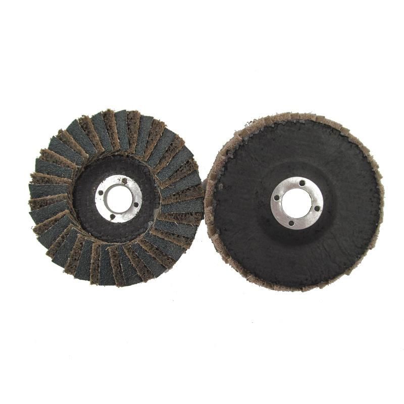 Surface Condition Interleafed Cloth Flap Disc Non-Woven Disc