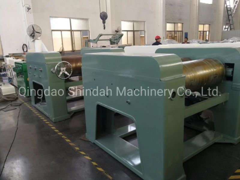 Grinding Fineness 5um Hydraulic Triple Roller Mill for Paint Industry with Feeding System