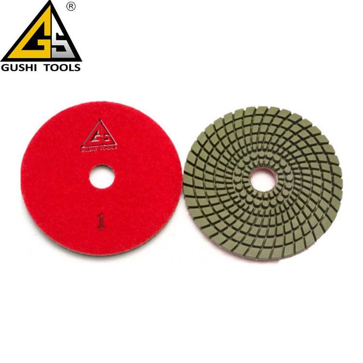 Wet Used Diamond 3-Step Polishing Pad