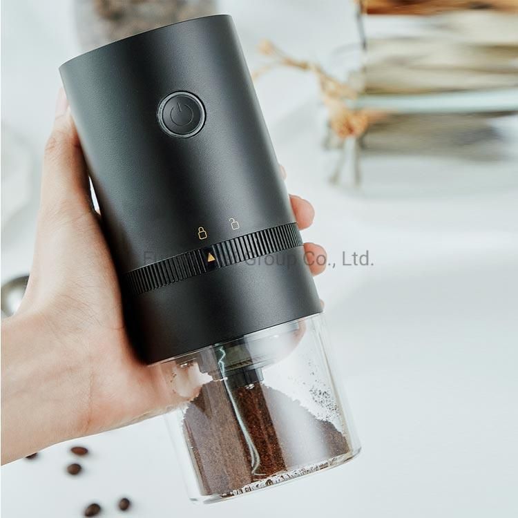 Amazon Hot Manufacturer USB Rechargeable Portable Electric Coffee Grinder