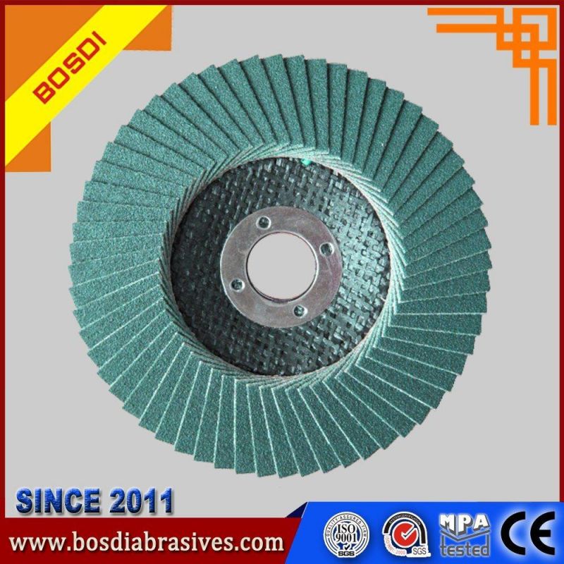 180X22mm Sharpness T27 Grit 40-320# Zirconia Flexible Flap Disc/Wheel/Disk with Depressed Centre, Abrasive Disc/Wheel/Disk, Grinding Wheel
