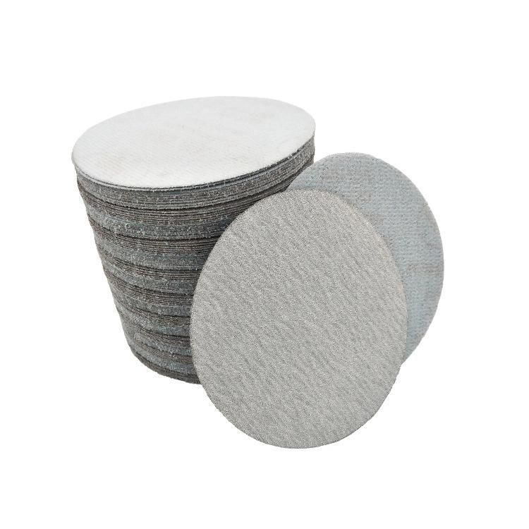 China Factory 400/800/1000 Grit Super Fine Velcro Hook and Loop Sanding Disc