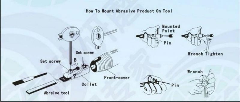 0.7mm Stroke Air Lapping Grinder