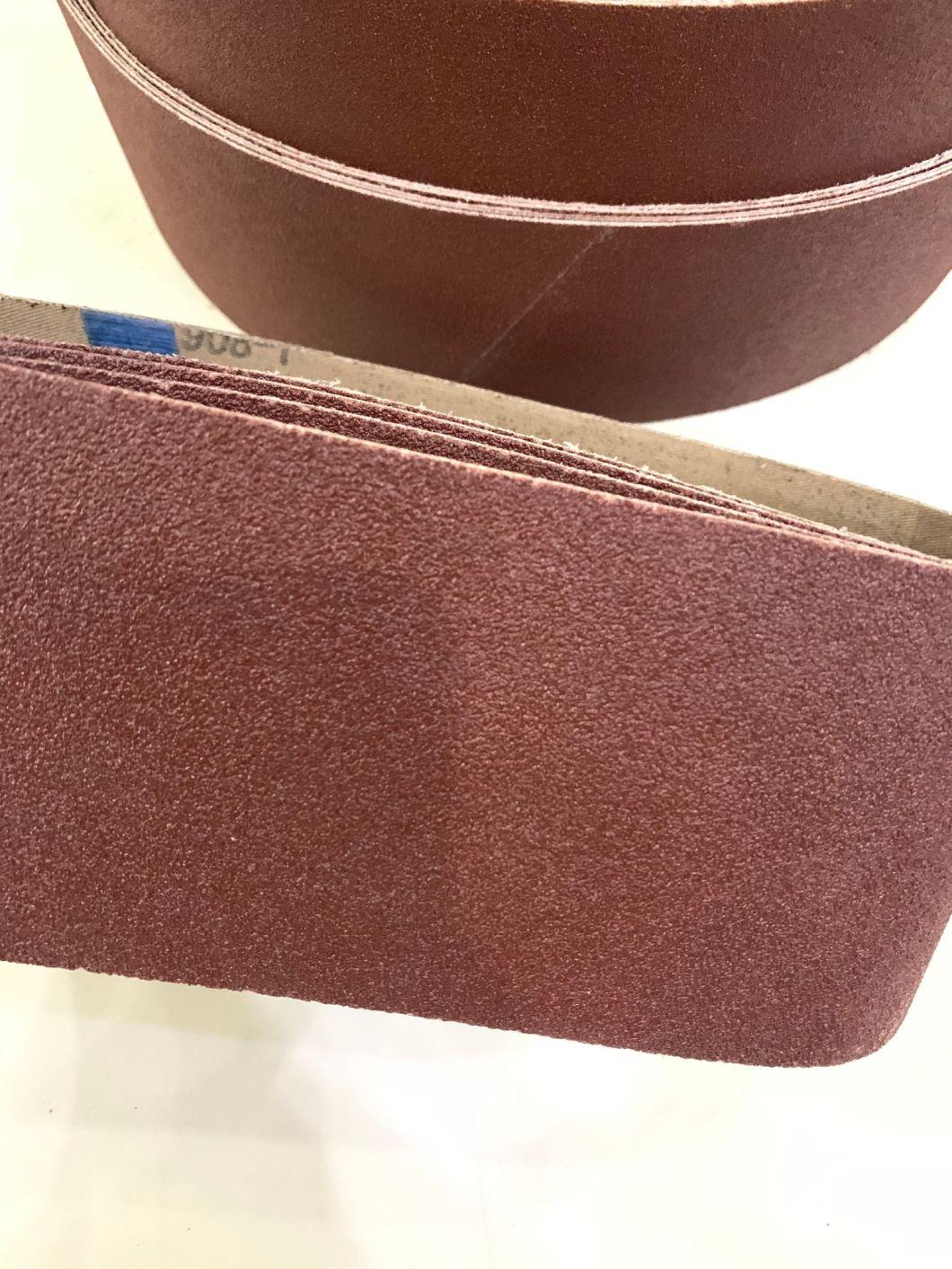 Aluminium Oxide Sanding Belts for Polishing, Grinding and Rust Removing